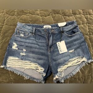Zenana denim shorts